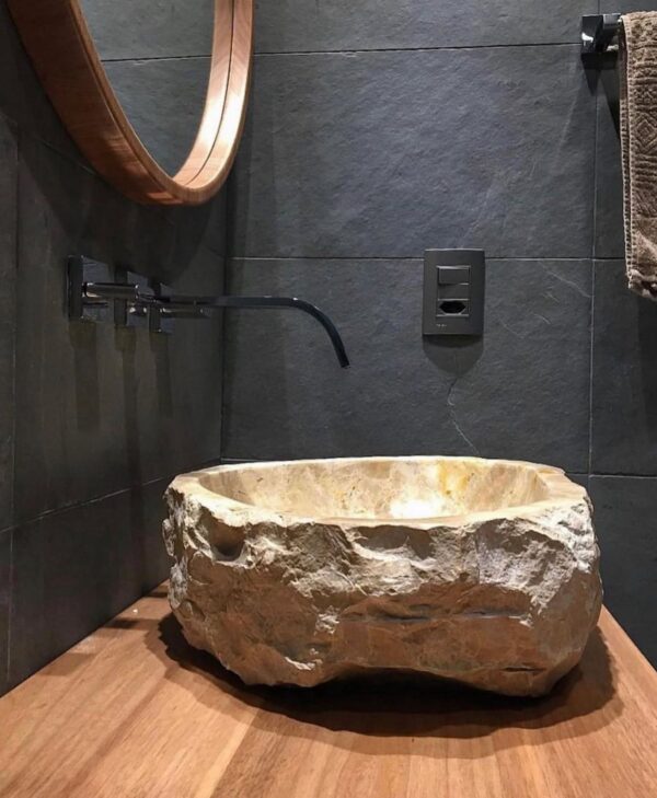 Cuba em Mármore Travertino - Imagem 3