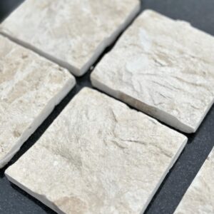Travertino Rockface 10x10cm (M²)